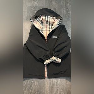 Kid wind shell jacket water resistant